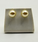 Cream Faux Pearl Stud Earrings Classic Round Costume Jewellery