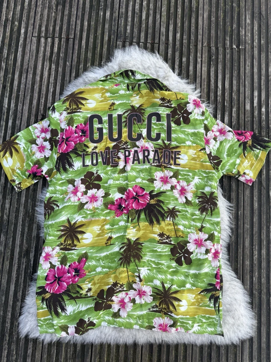 Gucci Floral Button-Up Casual Button-Down Shirts for Men for sale