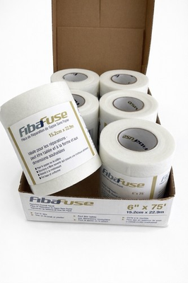 #ad FibaFuse 6 in. x 75 ft. Paperless Drywall and Plaster Repair Fabric $60.00