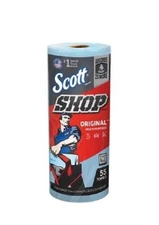 (2-pk) Scott Disposable Original Shop Towel (55-Sheets/Roll)