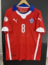 Puma Chile 2014 World Cup Arturo Vidal Jersey Size M