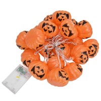 20LED Halloween Pumpkin String Light 3 Meters Dual Mode Decorative String Light