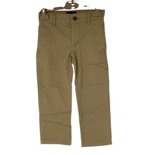 The Children s Place Boy's 4 Tan Uniform Stretch Skinny Preppy Chino Pants G7-22