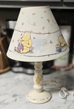 Classic Winnie the Pooh Nursery Tabletop Lamp with Shade