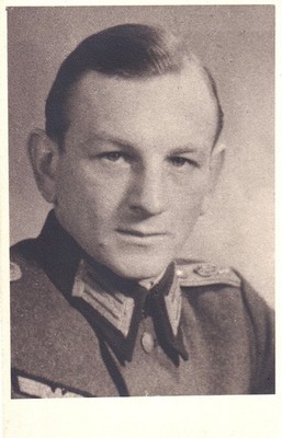 Foto AK - Portrait 2. WK - Deutscher Soldat in Uniform -  Aachen xx