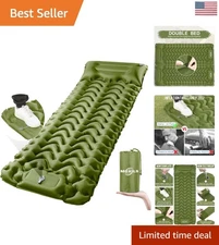 Comfortable & Lightweight Camping Sleeping Pad - Includes Carry Bag & Repair Kit
