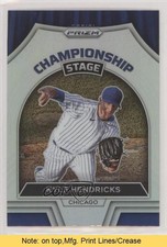 2022 Panini Prizm Championship Stage Silver Kyle Hendricks #CS-10 READ 00gy