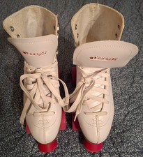 Chicago Roller Skates Classic White/Pink Quad Rink Women's Size 9