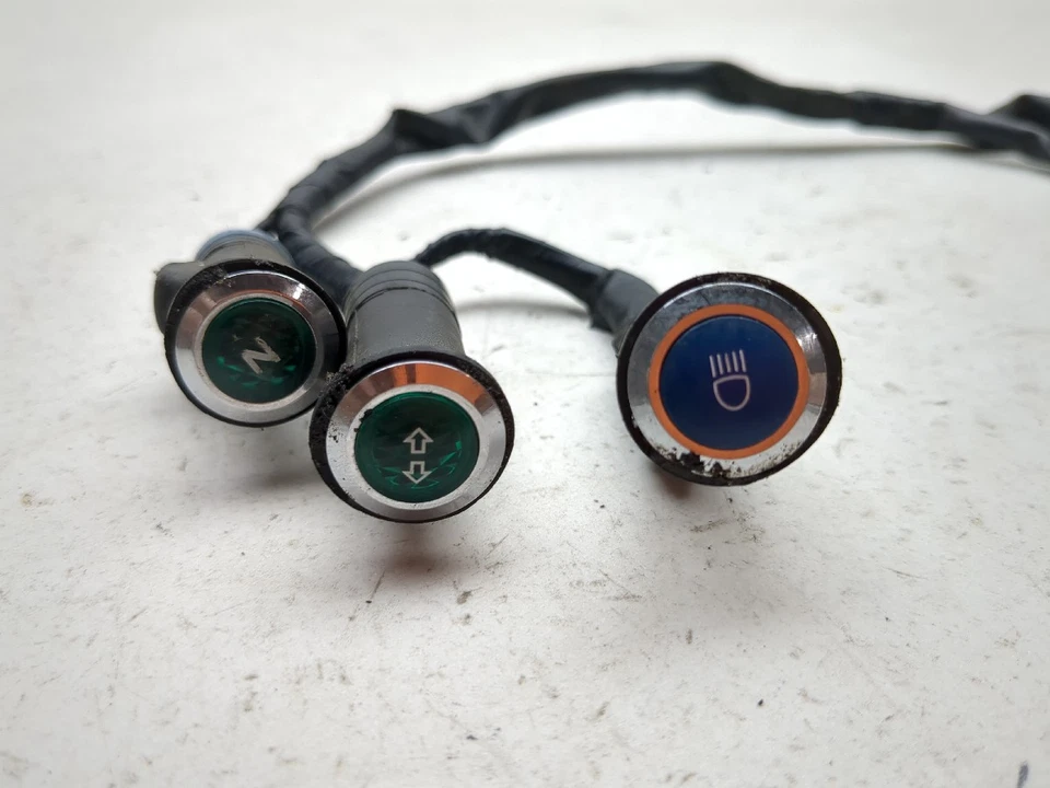 04-09 Honda VT750CA Shadow Aero 750 Indicator Lights Sub Wire Wiring Harness - Image 4 of 4