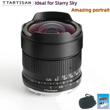 TTArtisan 10mm F2.0 Large Aperture Ultra Wide Angle APS-C Lens for M4/3 Camera