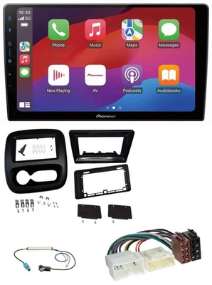 Pioneer USB 9 Zoll Lenkrad DAB Bluetooth Autoradio für Fiat Nissan Opel Renault - Bild 1 von 4