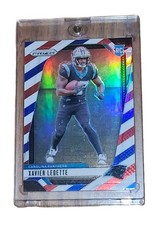 2024 Panini Prizm - Rookies Xavier Legette #398 Red White & Blue Prizm (RC)