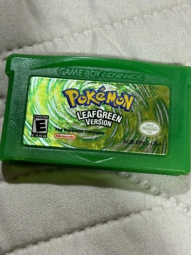 Pokémon: LeafGreen Version Nintendo Game Boy Advance (Authentic, Tested, Saves)