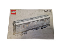 Lego® TRENO Ferrovia 10025_2 istruzioni per il montaggio Santa Fe Vagone   