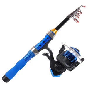 Carbon Telescopic Rod and Reel For Combo Lightweight for Fishing Trips