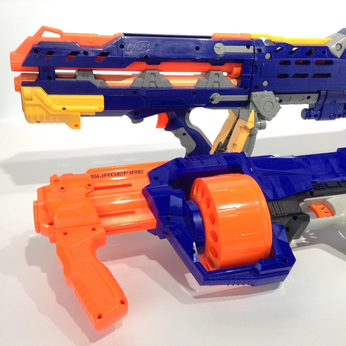 NERF N-Strike Longstrike CS-6 Sniper Blue Blaster Elite