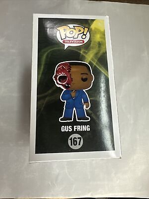 Funko Pop! Breaking Bad #167 Dead Gus Fring Signed By Funko Pop! Breaking Bad #167 Dead Gus Fring Signed By