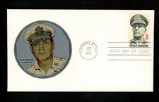 US FDC #1424 Sarzin 1971 Norfolk VA General Douglas MacArthur