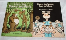 Morris and Boris  3 Stories (1974) and Morris the Moose  goes to School (1970)