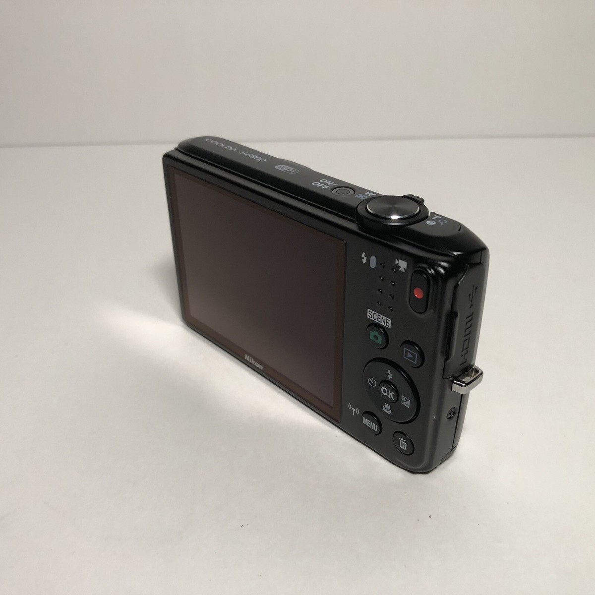Nikon Coolpix S6800 Digital Camera Black 16.0MP *Damaged Nikon Coolpix S6800 Digital Camera Black 16.0MP *Damaged