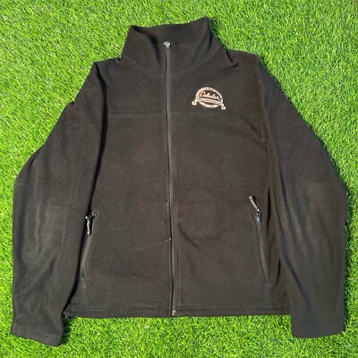 2011 Cabelas 50th Anniversary Fleece Zip Up Jacket Sized Men s Large