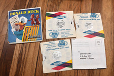 Vintage Walt Disney Donald Duck Flying Saucer View Master Lot of 3 Reels
