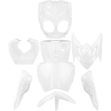 Set 7 Pièces Carénage Original Line Blanc pour Yamaha 50 Slider 2011-2015
