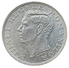 500 Lei 1944 Romania. Michael I. Silver . Km#65