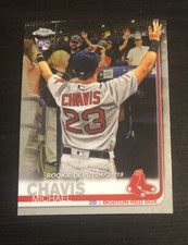 Michael Chavis 2019 Topps Chrome Rookie Debut #57 Boston Red Sox RC