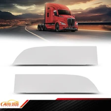 2Pcs Stainless 8" Chopped Window Trim Fit for 2013+ Kenworth T680/T880 