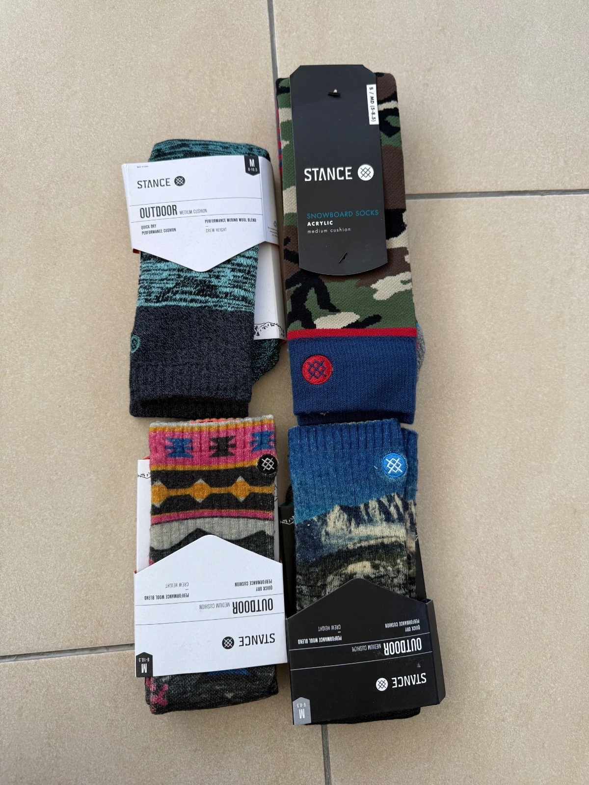 Stance wool blend outdoor socks medium
Opens in a new window or tab