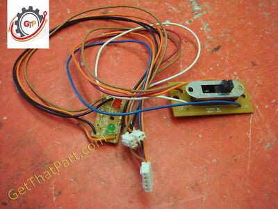 Aleratec DS18 Paper Shredder Oem Indicator Light Panel and Main Switch