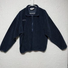 Vintage 90s Columbia L Half Zip Fleece Jacket USA