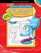 MORE SKILL-BUILDING EARLY LEARNING ACTIVITIES, PRESCHOOL By School Specialty NEW