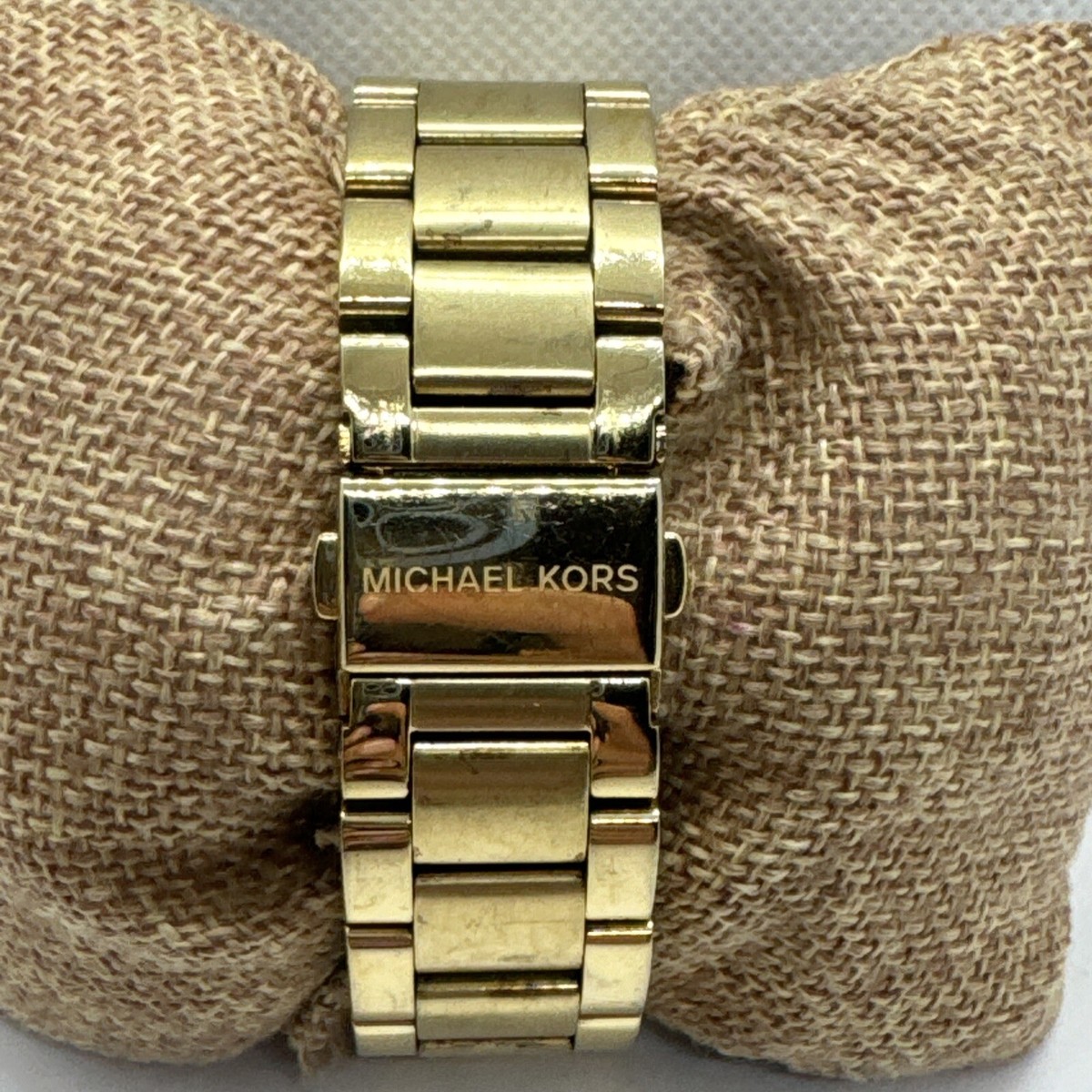 Michael Kors Blair MK5166 Women\'s Brown Leather An Michael Kors Blair Gold Chronograph Watch main image 4