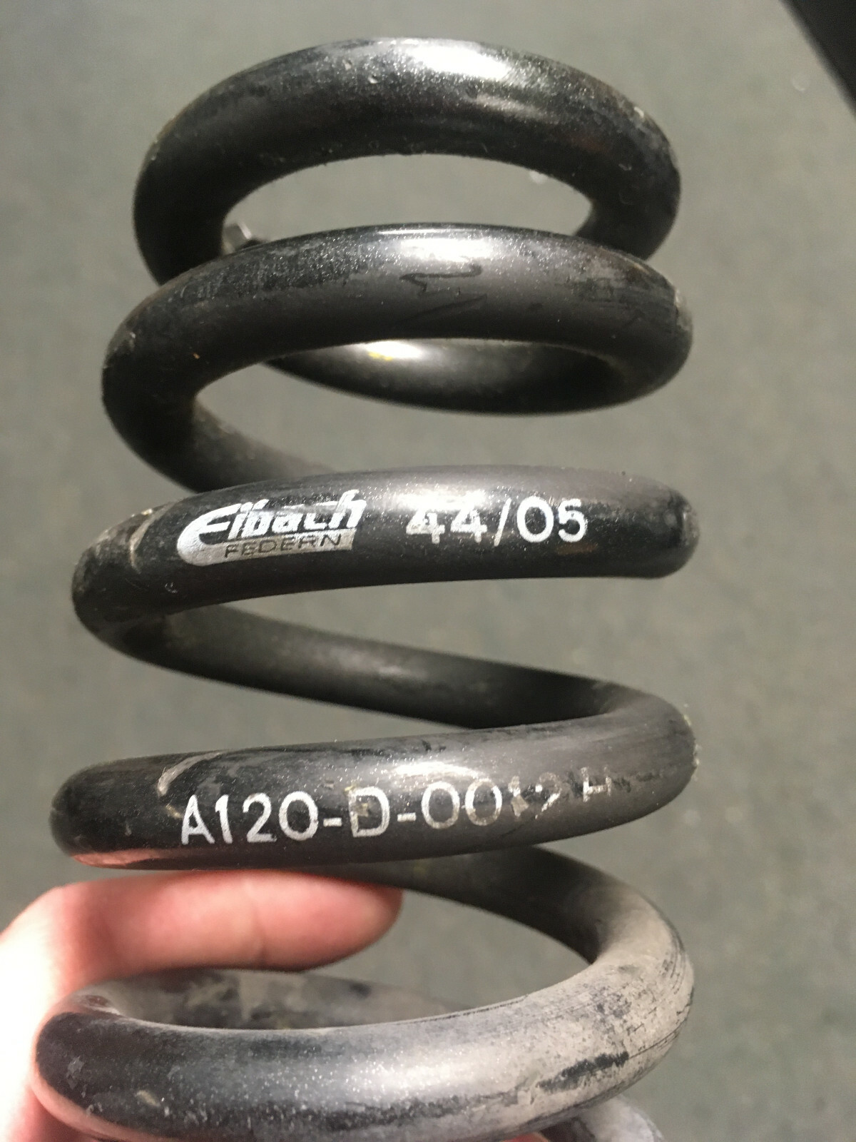 A120D0012H Lotus Elise rear road spring, used.