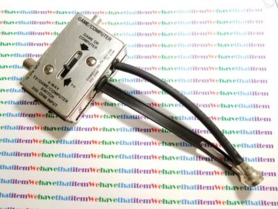 4 WAY TV-GAME-COMPUTER SWITCH / 2 PIECES (qzty)