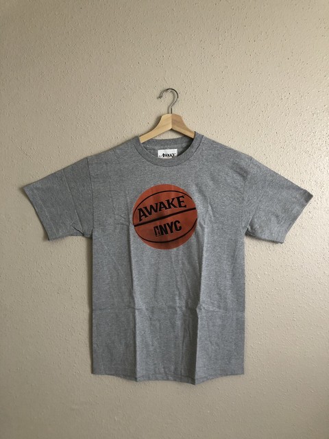 FREE SHIPPING! ð Awake NYC Gray Hoop Tee / MED | eBay