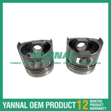 3x 3TNA68 Piston Kit STD For Yanmar diesel engine parts