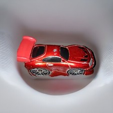 RC2 Die-Cast Tooned Weird Funky Squished Car Red Toyota Supra 1/50ish Scale VHTF