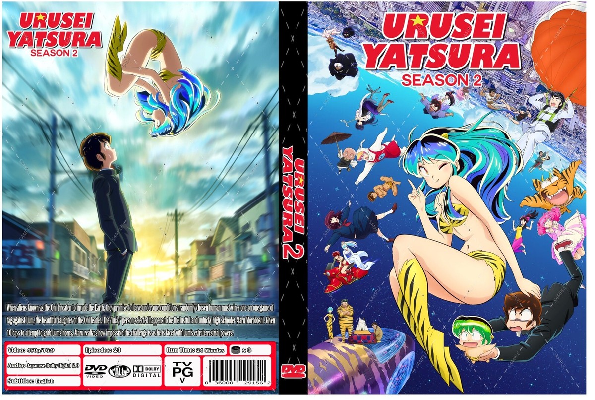 Urusei Yatsura 2022 Anime Series Season Episodes 1-23