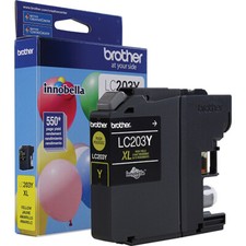 Brother MFC-J5720DW (LC203Y) Yellow Ink Cartridge High Yield (550 Yield)