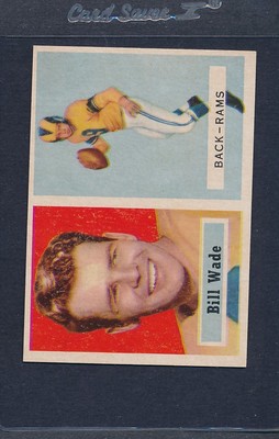1957 Topps #034 Bill Wade Rams EX *280 | eBay