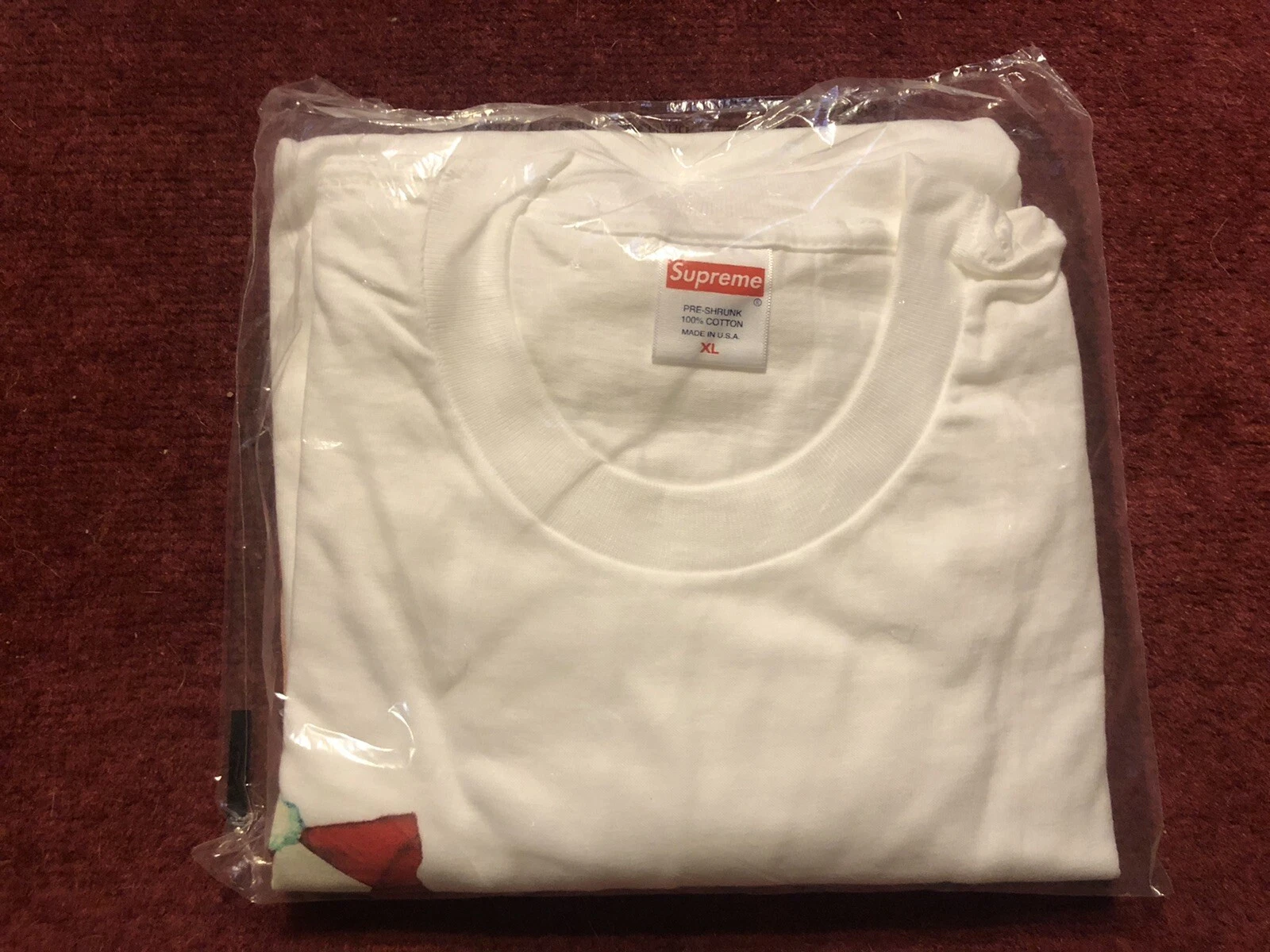 Supreme Swimmers Tee White Size XL XLarge NEW 100% Authentic SS18