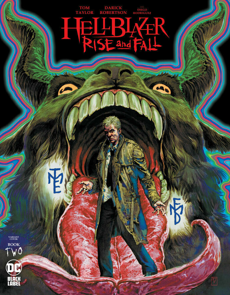 HELLBLAZER: RISE AND FALL #2 - VARIANT cover - New Bagged