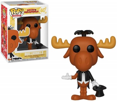 FUNKO POP! Rocky & Bullwinkle - Bullwinkle Vinyl NEU 447