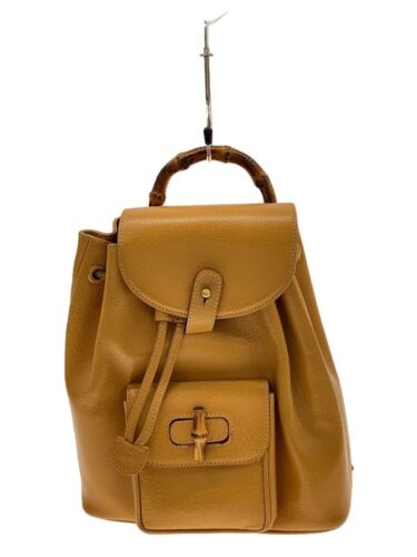 Gucci Backpack/-/Orn/003 1705 0030/Orange/Bamboo 193