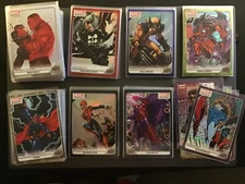 UD Marvel Platinum pick a card complete your set INSERTS and PARALLELS, RAINBOWS