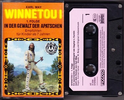 MC Karl May - Winnetou I - 2. Folge: Blutsbrüder - Piccolo Fehldruck RAR!! - Bild 1 von 3