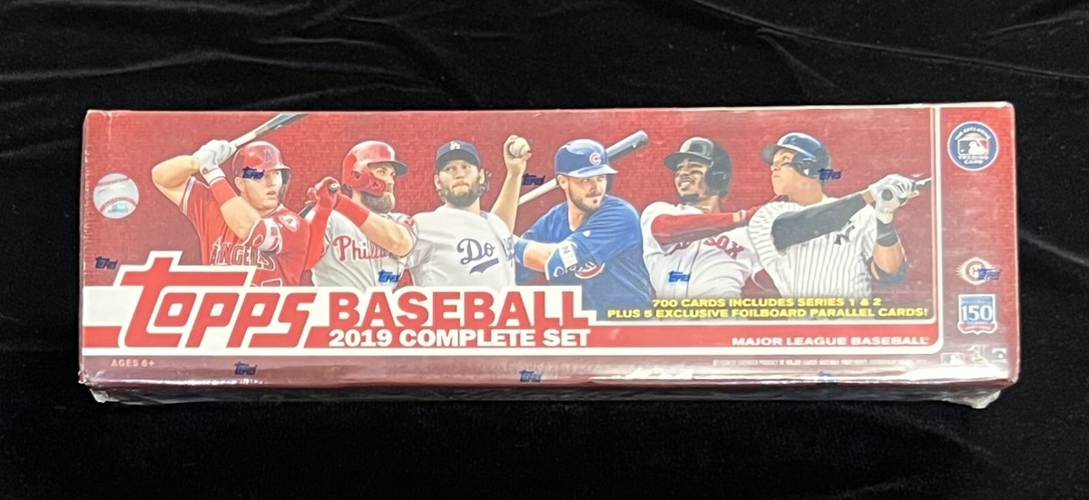 その他 topps baseball 2019 complete set Amazon.com: 2019 Topps Baseball Card Complete Factory Sealed